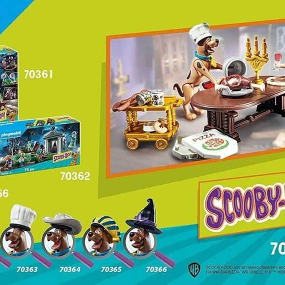 BRAND NEW/NEVER REMOVED FROM BOX/Scooby Doo Playmobil Dinner With Shaggy - Picture 4 of 5